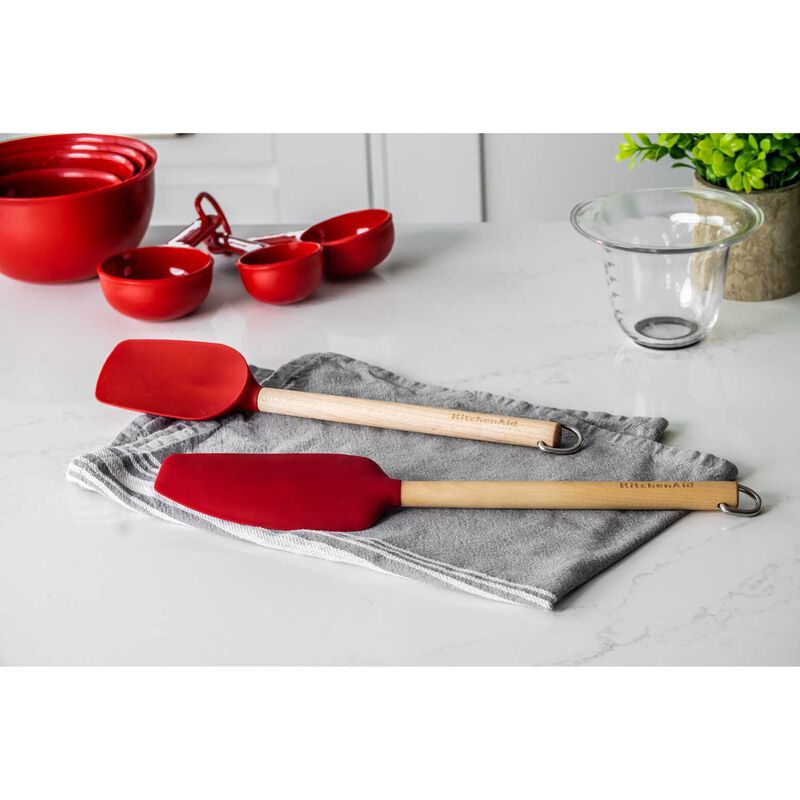 KitchenAid Birchwood Mixer Spatula Empire Red image number 3